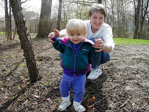 20020510 McK Grandma Sch outside
