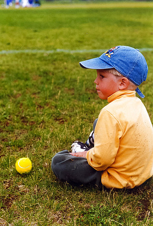 Riley with ball