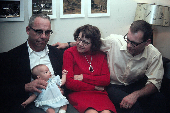 19670330 Ed, Angie, Dick and Liesl 2 mos