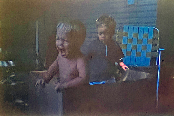 19660600 Erik 10 mos with Joe Heinrichs Iowa City