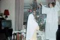 19621225 Jenelle and Marni Christmas