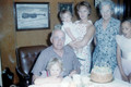 19630700 Alaina, Grandpa Olsen, Kecia, Belita, Grandma Olsen, Jenelle