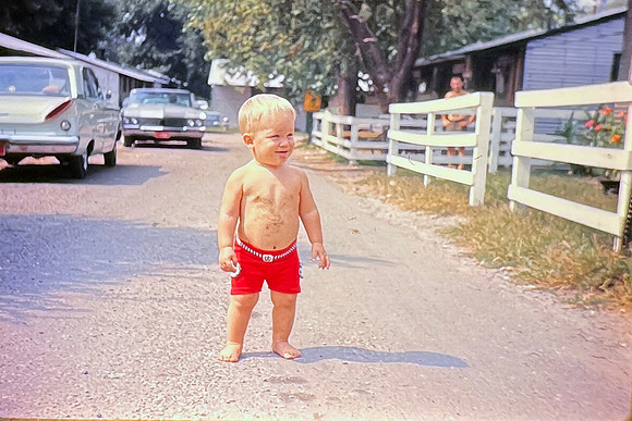 19660829 Erik 1 year old first swimsuit