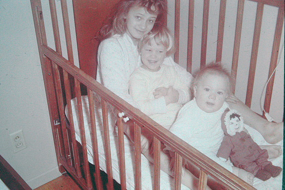 19630700 Kecia 7 mos with Jenelle and Alaina