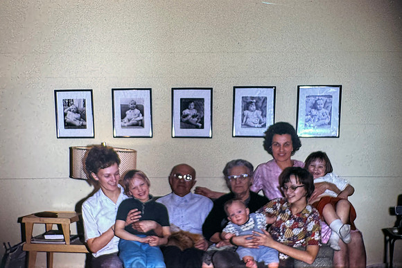 19660300 ish Family on couch