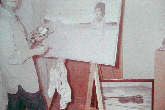 19600000 Belita HS Senior painting