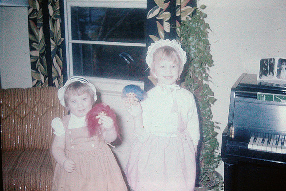 19641000 Kecia and Alaina with trolls