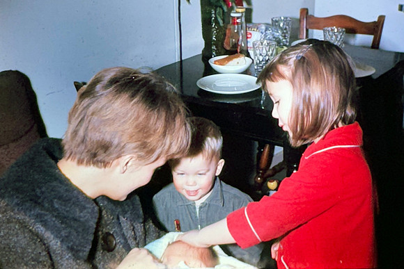 19670125 ish Liesl's first day home