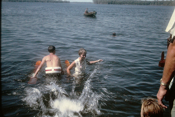 19630900 swimming at the lake