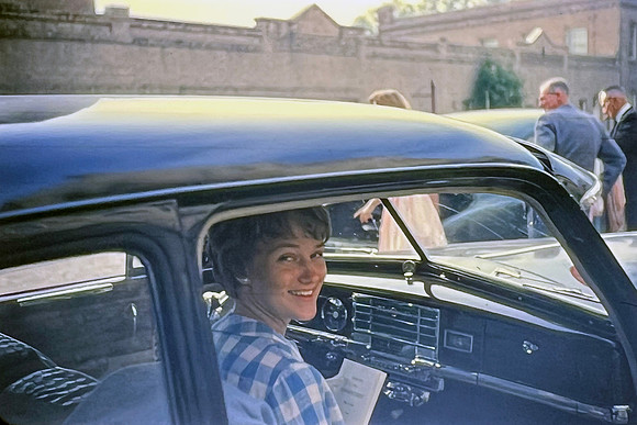 19640600 Belita in Dick's Car