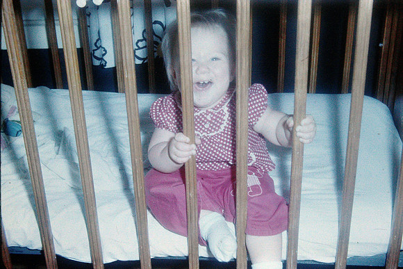 19630700 Kecia 7 mos in crib