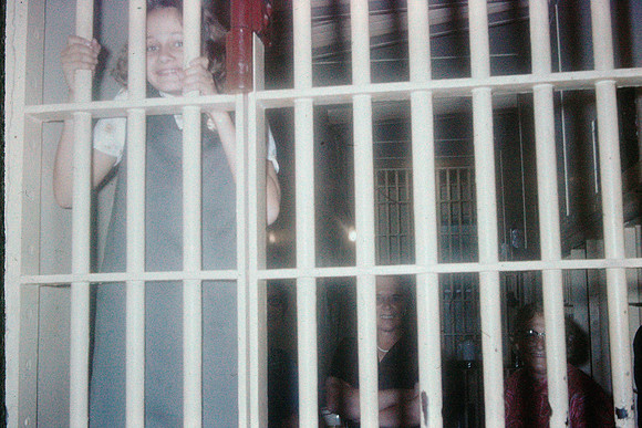 19640400 Jenelle in Clay Co jail cell