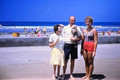19640800 Ardell, Elward and Belita at La Jolla Beach