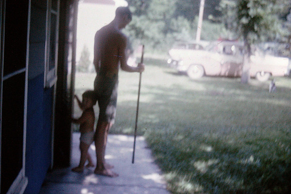 19640800 Roger and Kecia at lakes